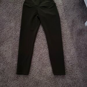 ALO yoga dark green military high waist airlift leggings